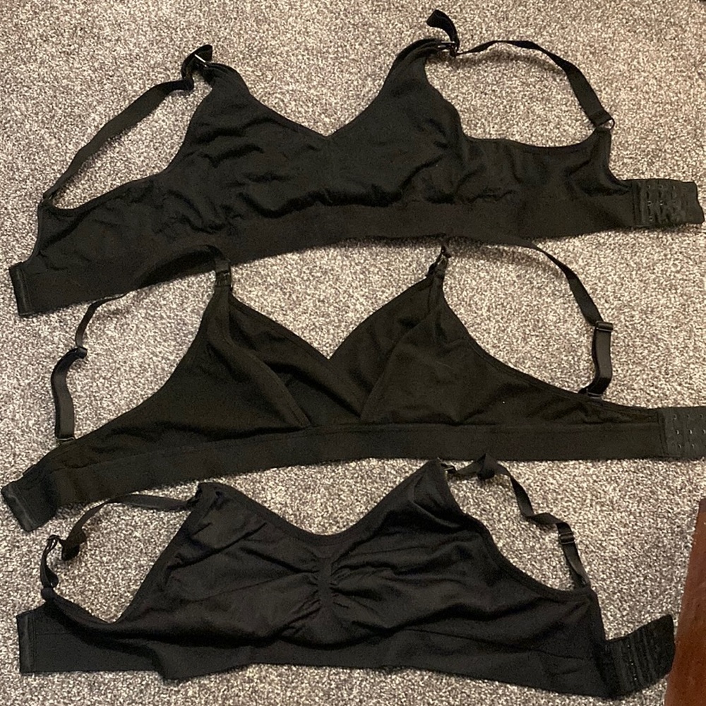 3 Types of Nursing/Pumping bras